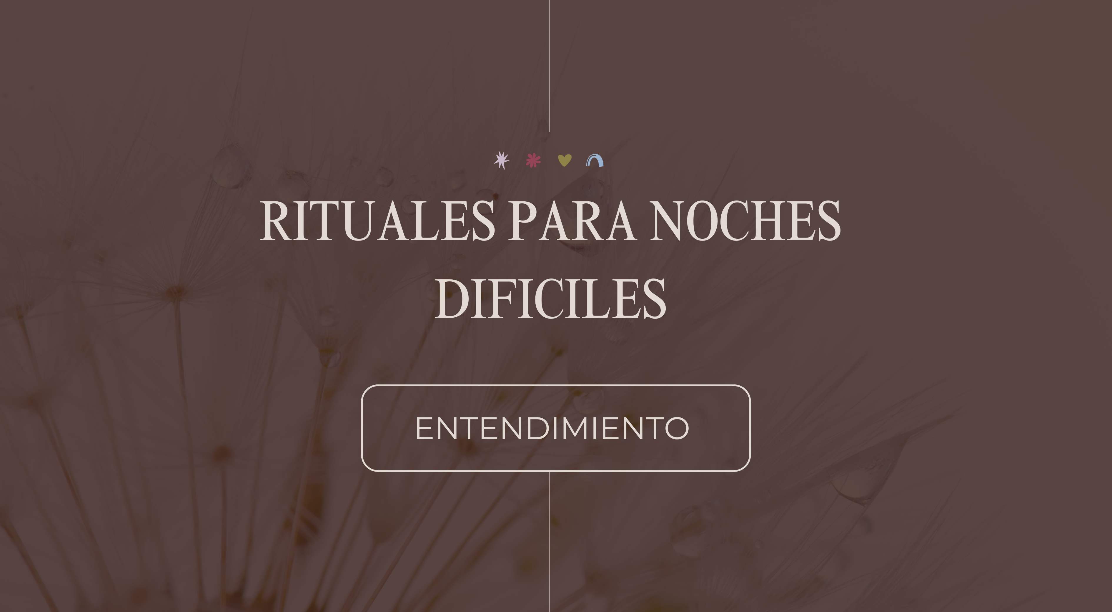 Rituales para noches dificiles