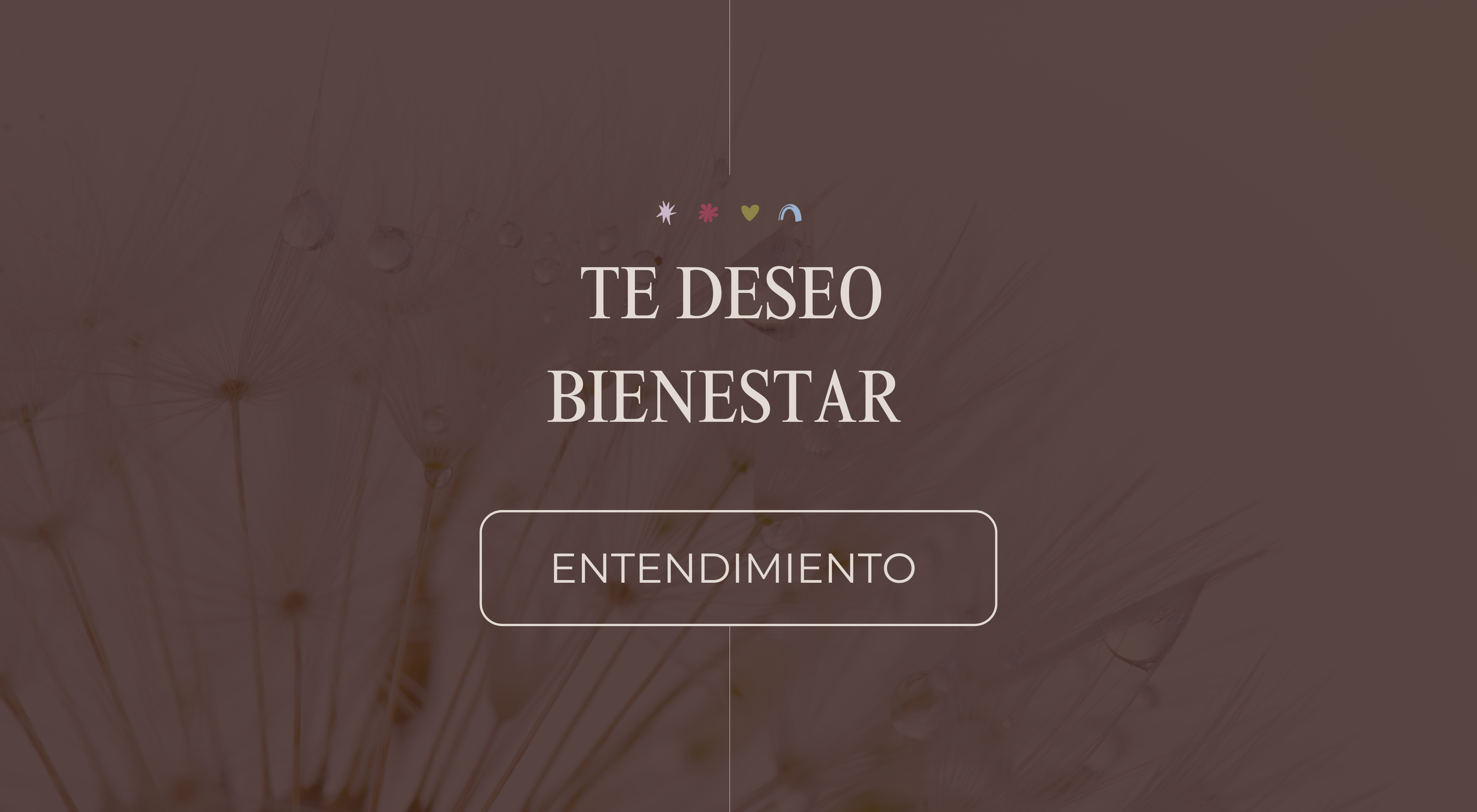 Te deseo bienestar