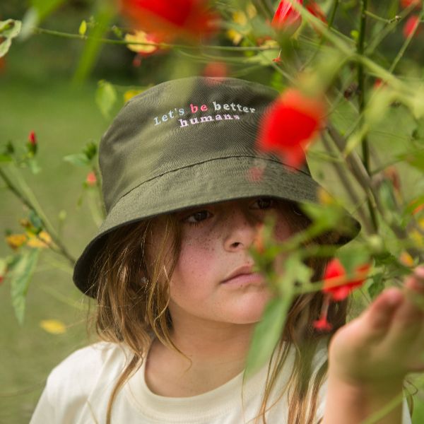 Bucket Hat Let's Be Better Humans