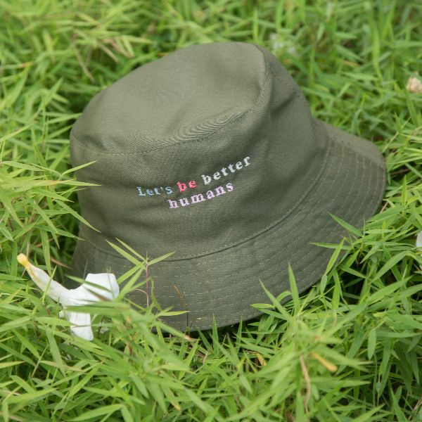 Bucket Hat Let's Be Better Humans